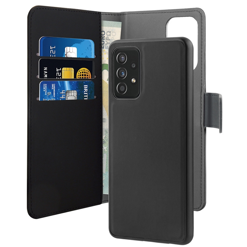 Hurtownia Puro - 8033830302312 - PUR436BLK - Etui PURO Wallet Detachable 2w1 Samsung Galaxy A72 (czarny) - B2B homescreen