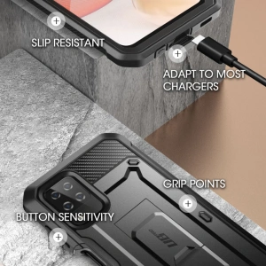 Supcase Unicorn Beetle Pro Samsung Galaxy A12 Black