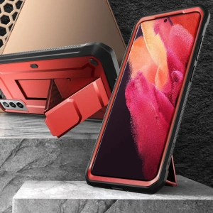 Etui Supcase Unicorn Beetle Pro Samsung Galaxy S21 Metallic Red