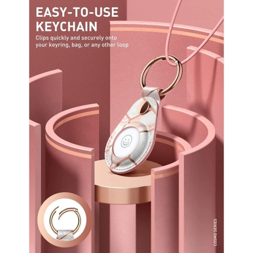 Etui Supcase Cosmo Apple AirTag Marble
