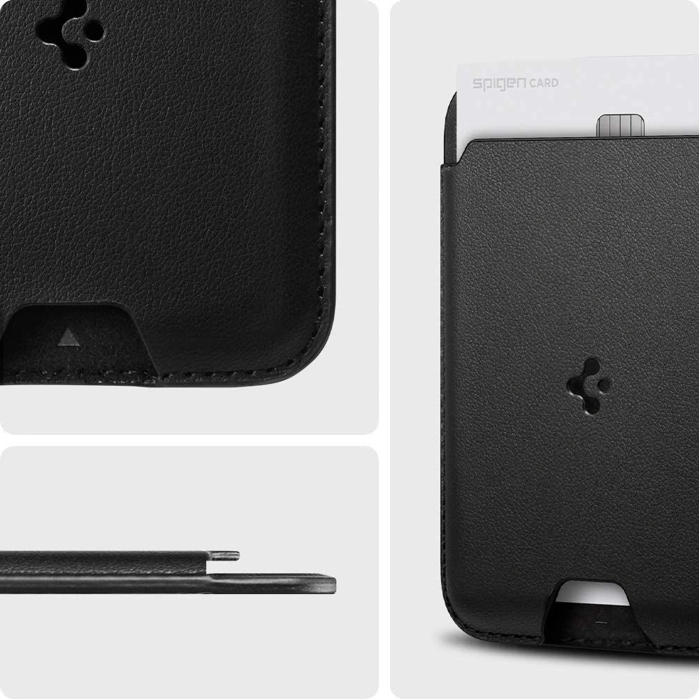 Hurtownia GSM - Schowek na karty Spigen Valentinus Card Holder Black - SPN1636BLK - {ean13} - Hurt