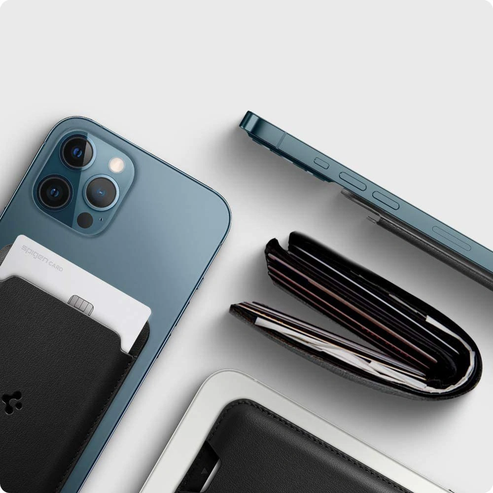Hurtownia GSM - Schowek na karty Spigen Valentinus Card Holder Black - SPN1636BLK - {ean13} - Hurt