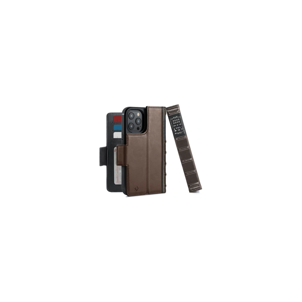 Hurtownia GSM - Etui Twelve South BookBook Leather MagSafe Apple iPhone 12/12 Pro (hnědá) - TSH040BR - {ean13} - Hurt