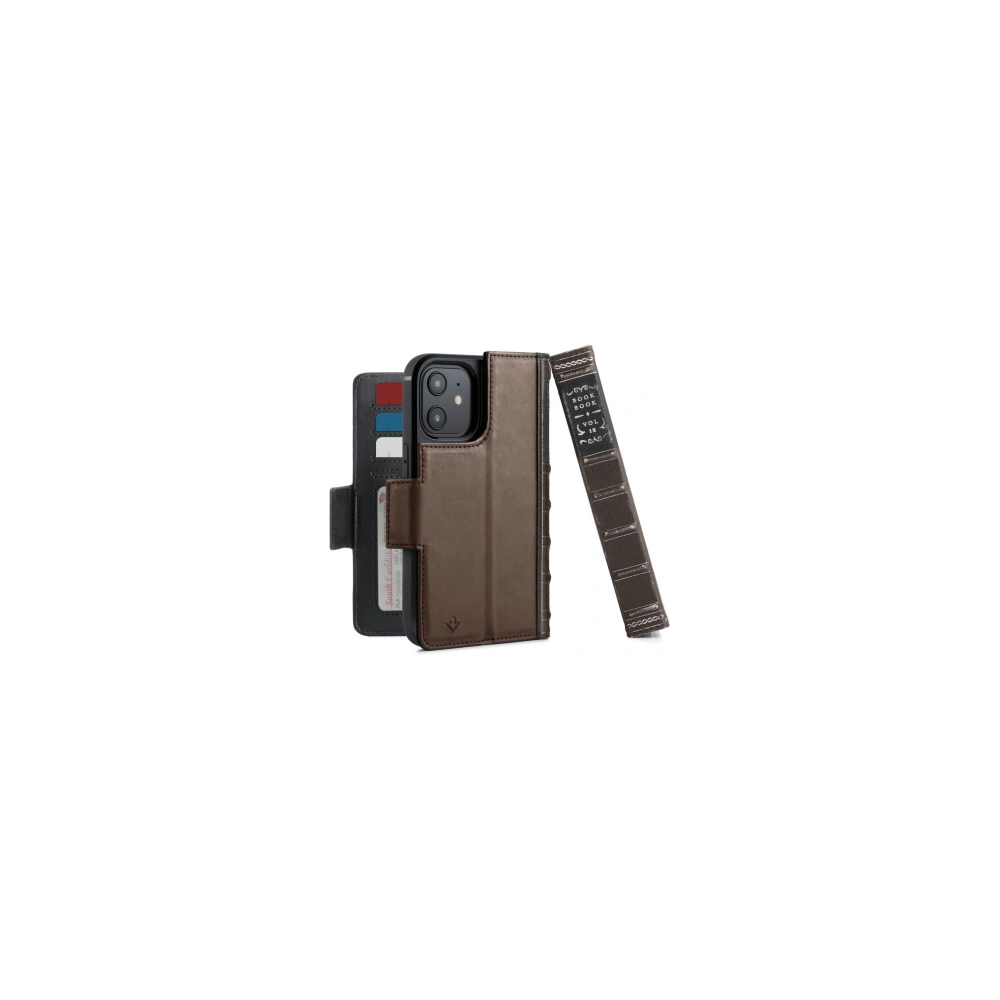 Hurtownia GSM - Etui Twelve South BookBook Leather MagSafe Apple iPhone 12 mini (hnědý) - TSH042BR - {ean13} - Hurt