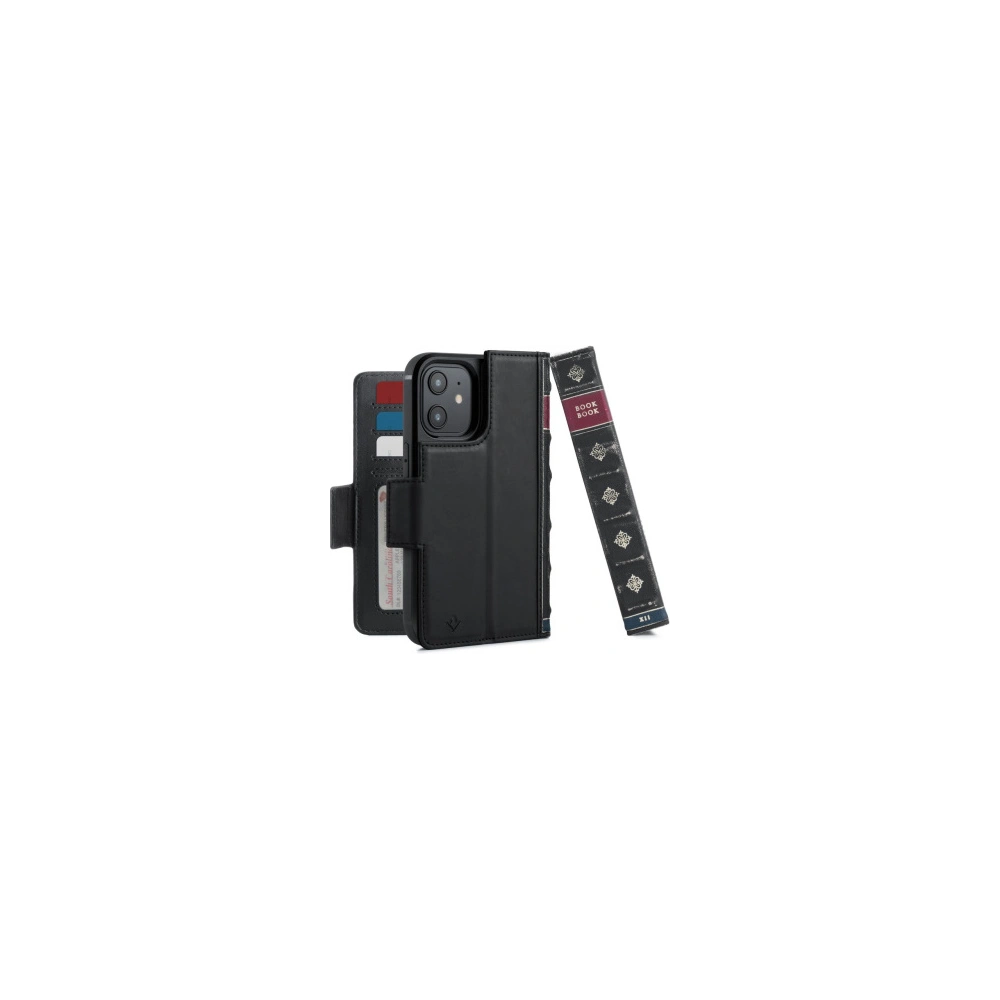 Hurtownia GSM - Etui Twelve South BookBook Leather MagSafe Apple iPhone 12 mini (černý) - TSH043BLK - {ean13} - Hurt