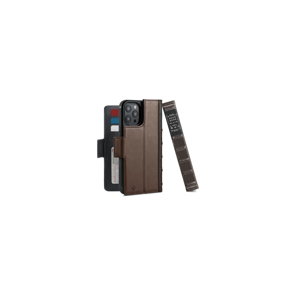 Hurtownia GSM - Etui Twelve South BookBook Leather MagSafe Apple iPhone 12 Pro Max (hnědý) - TSH044BR - {ean13} - Hurt