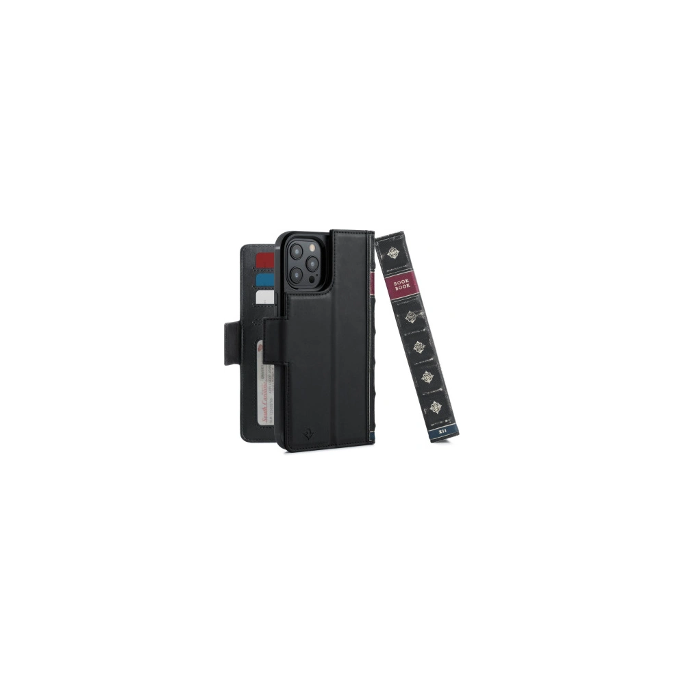 Hurtownia GSM - Etui Twelve South BookBook Leather MagSafe Apple iPhone 12 Pro Max (černý) - TSH045BLK - {ean13} - Hurt