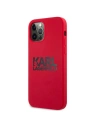 Hurtownia GSM - Etui Karl Lagerfeld KLHCP12LSLKLRE Apple iPhone 12 Pro Max Silicone Stack Logo czerwony/red - KLD544RED - {ean13} - Hurt
