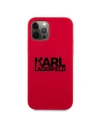 Hurtownia GSM - Etui Karl Lagerfeld KLHCP12LSLKLRE Apple iPhone 12 Pro Max Silicone Stack Logo červený/red - KLD544RED - {ean13} - Hurt