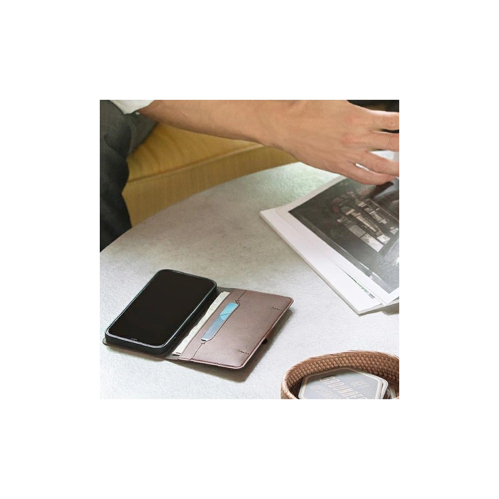 Hurtownia GSM - Etui UNIQ book Journa Apple iPhone 12 Pro Max szary/dark grey - UNIQ381GRY - {ean13} - Hurt