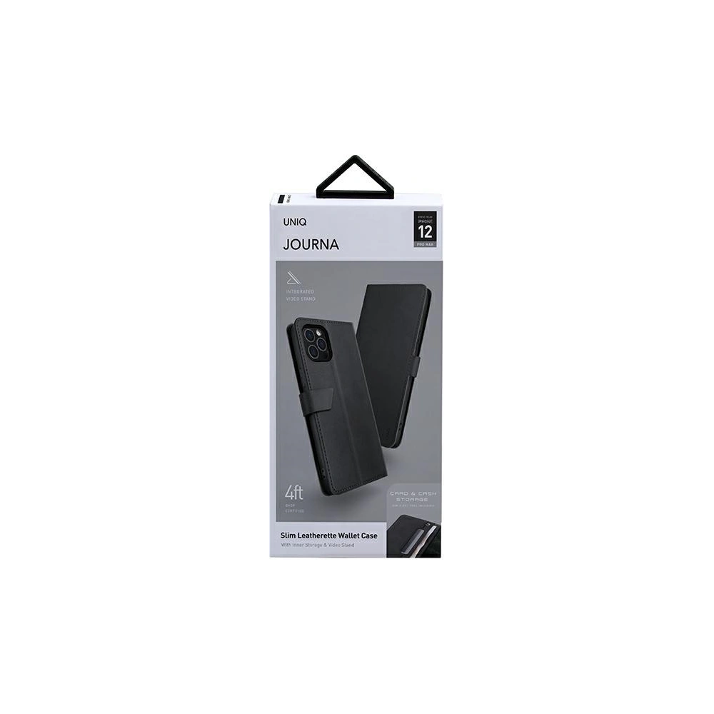 Hurtownia GSM - Etui UNIQ book Journa Apple iPhone 12 Pro Max šedý/dark grey - UNIQ381GRY - {ean13} - Hurt