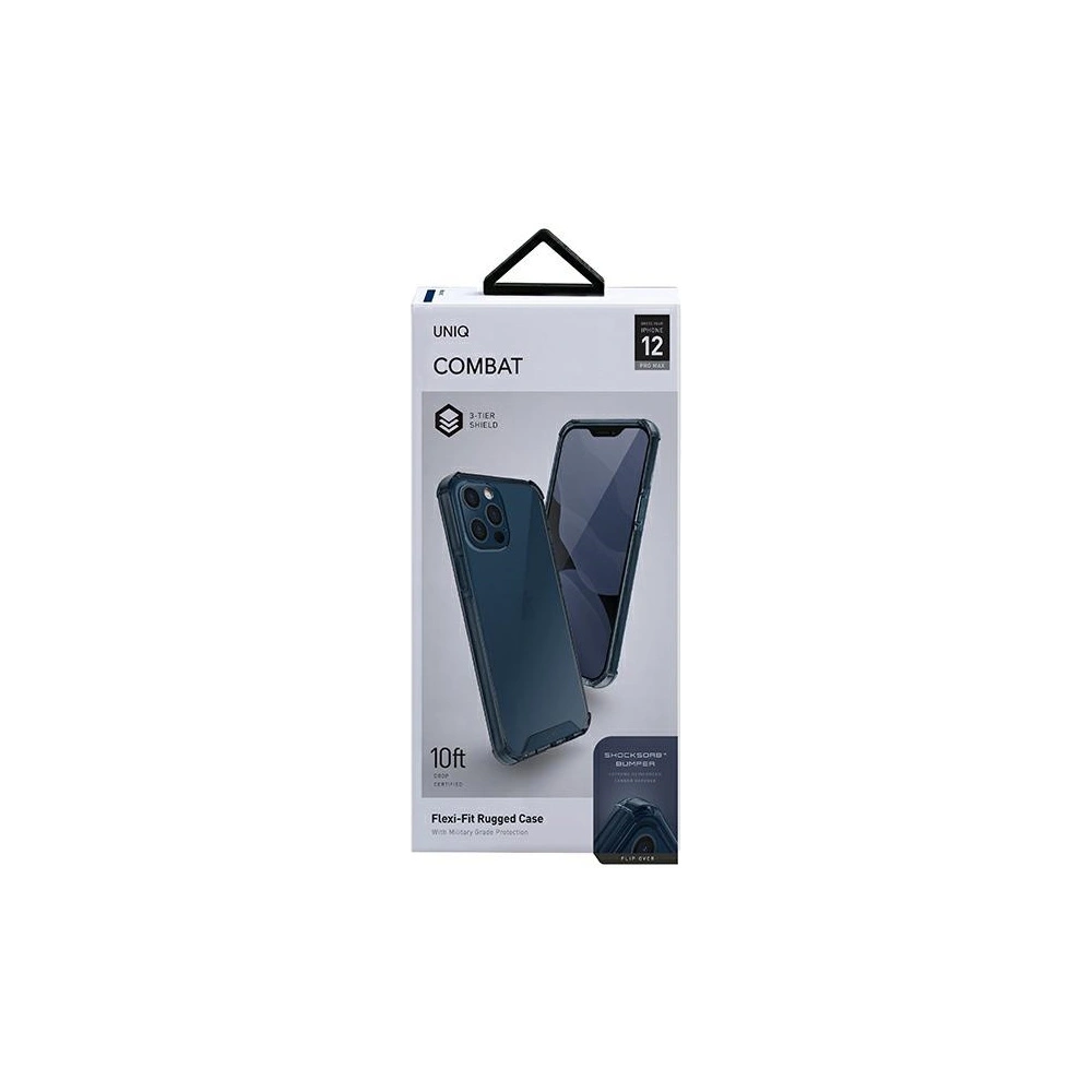 Hurtownia GSM - Etui UNIQ Combat Apple iPhone 12 Pro Max niebieski/nautical blue - UNIQ382BLU - {ean13} - Hurt