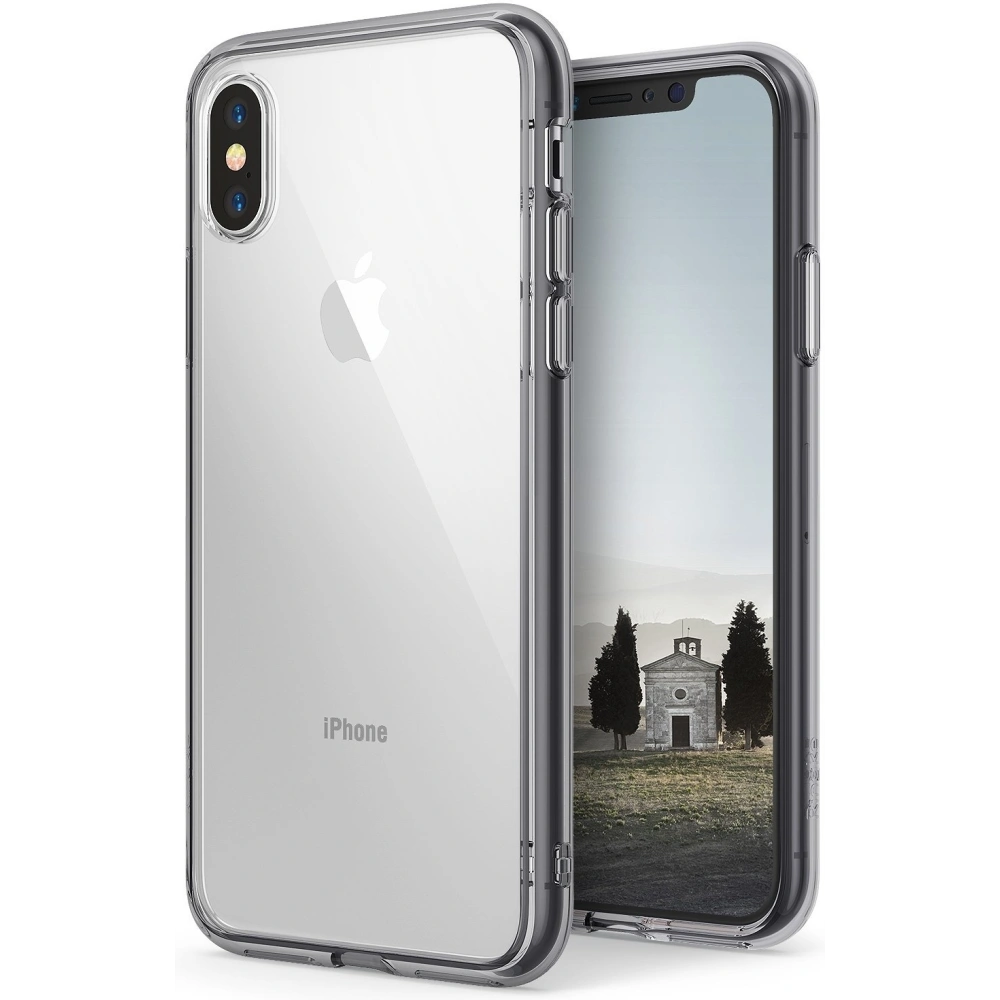 Hurtownia GSM - Etui Ringke Fusion iPhone XS/X 5.8 Smoke Black - RGK754SM - {ean13} - Hurt