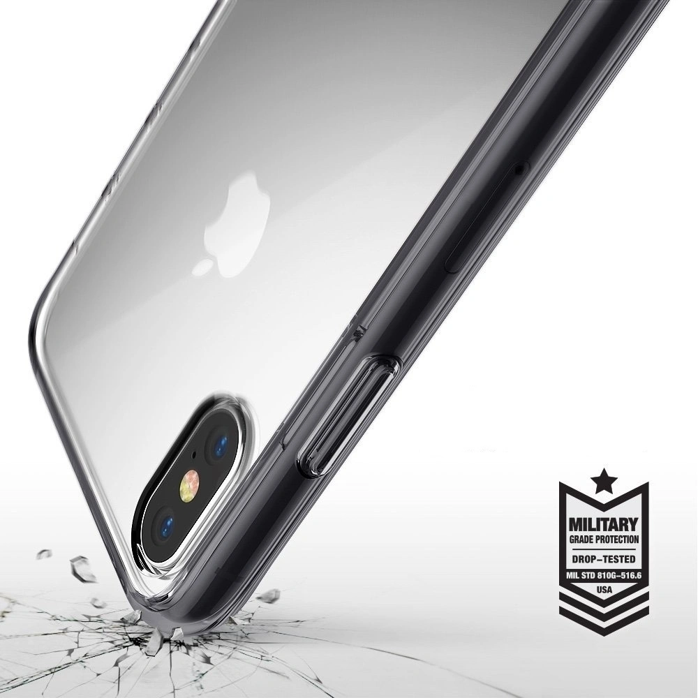 Hurtownia GSM - Etui Ringke Fusion iPhone XS/X 5.8 Smoke Black - RGK754SM - {ean13} - Hurt