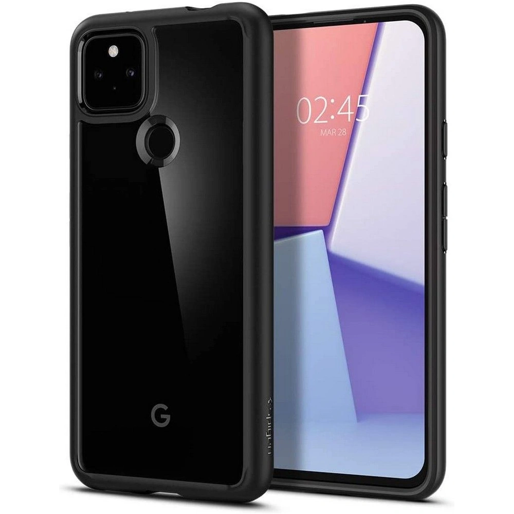 Hurtownia GSM - Etui Spigen Ultra Hybrid Google Pixel 5a Matně černá - SPN1637BLK - {ean13} - Hurt