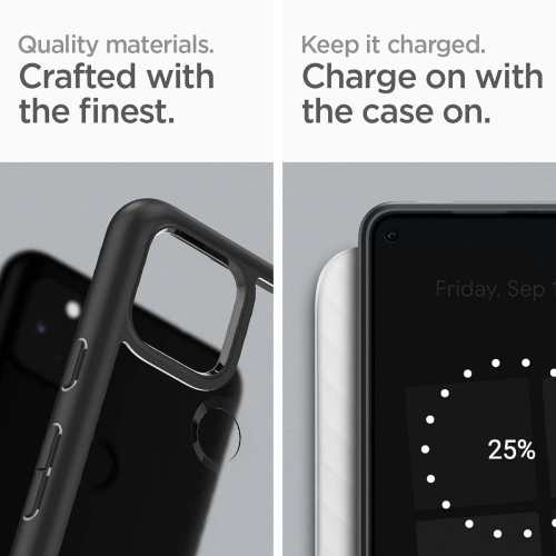 Etui Spigen Ultra Hybrid Google Pixel 5a Matte Black
