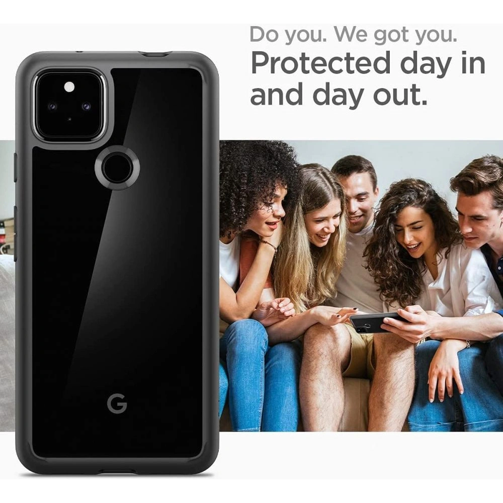 Wholesale Spigen Ultra Hybrid Google Pixel 5a Matte Black - SPN1637BLK - {ean13} - Hurt