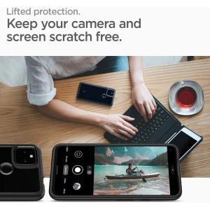 Hurtownia GSM - Etui Spigen Ultra Hybrid Google Pixel 5a Matně černá - SPN1637BLK - {ean13} - Hurt