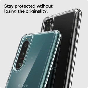 Hurtownia GSM - Etui Spigen Ultra Hybrid Sony Xperia 5 III Crystal Clear - SPN1638CL - {ean13} - Hurt