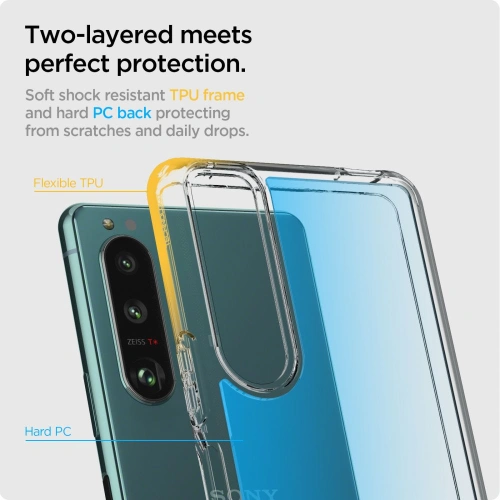 Etui Spigen Ultra Hybrid Sony Xperia 5 III Crystal Clear