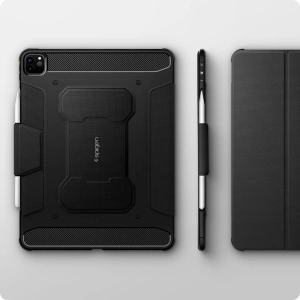 Hurtownia GSM - Etui Spigen Rugged Armor Pro Apple iPad Pro 12.9 2021 (5. generacji) Black - SPN16339BLK - {ean13} - Hurt