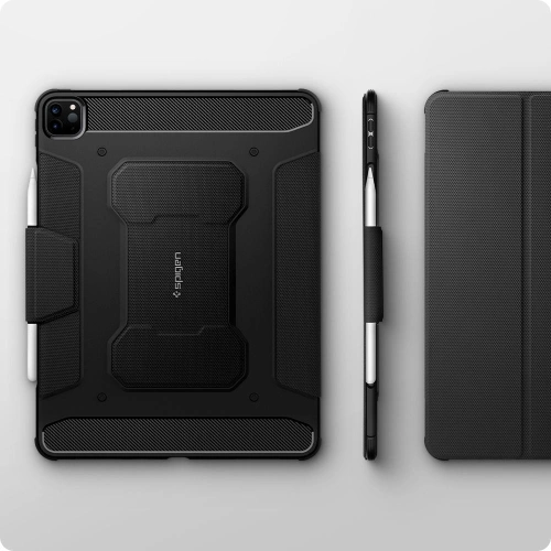 Etui Spigen Rugged Armor Pro Apple iPad Pro 12.9 2021 (5. generacji) Black
