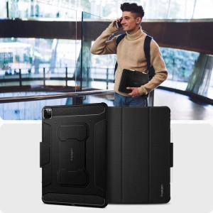 Hurtownia GSM - Etui Spigen Rugged Armor Pro Apple iPad Pro 12.9 2021 (5. generacji) Black - SPN16339BLK - {ean13} - Hurt