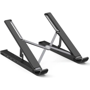 Hurtownia GSM - Regulovatelný stojan na laptop a dokovací stanice 2w1 UGREEN X-KIT, USB-C, 2xUSB 3.0, 4K HDMI, SD/TF (černá) - UGR971BLK - {ean13} - Hurt