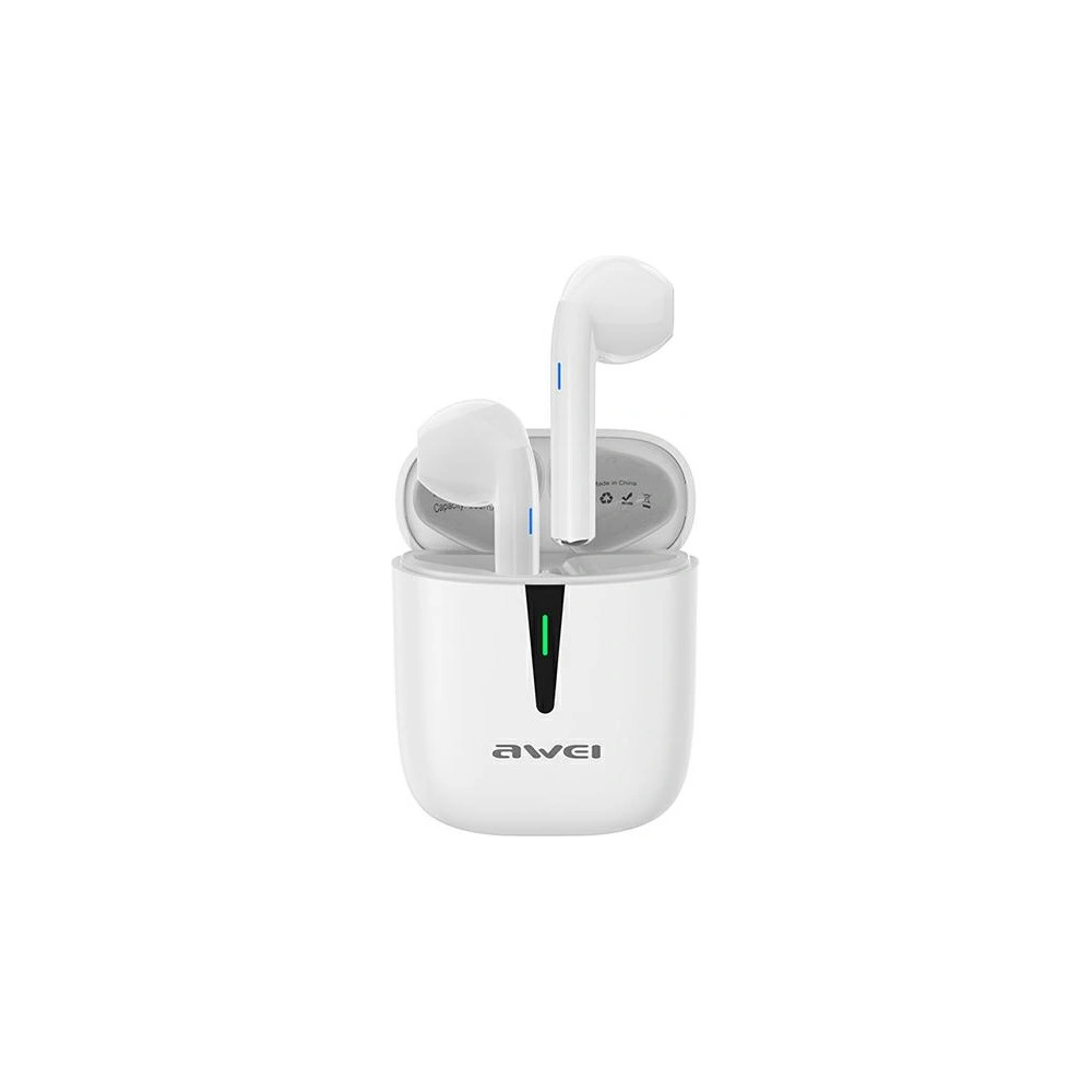 Hurtownia GSM - AWEI sluchátka Bluetooth 5.0 T21 TWS + dokovací stanice bílá/bílá - AWEI064WHT - {ean13} - Hurt