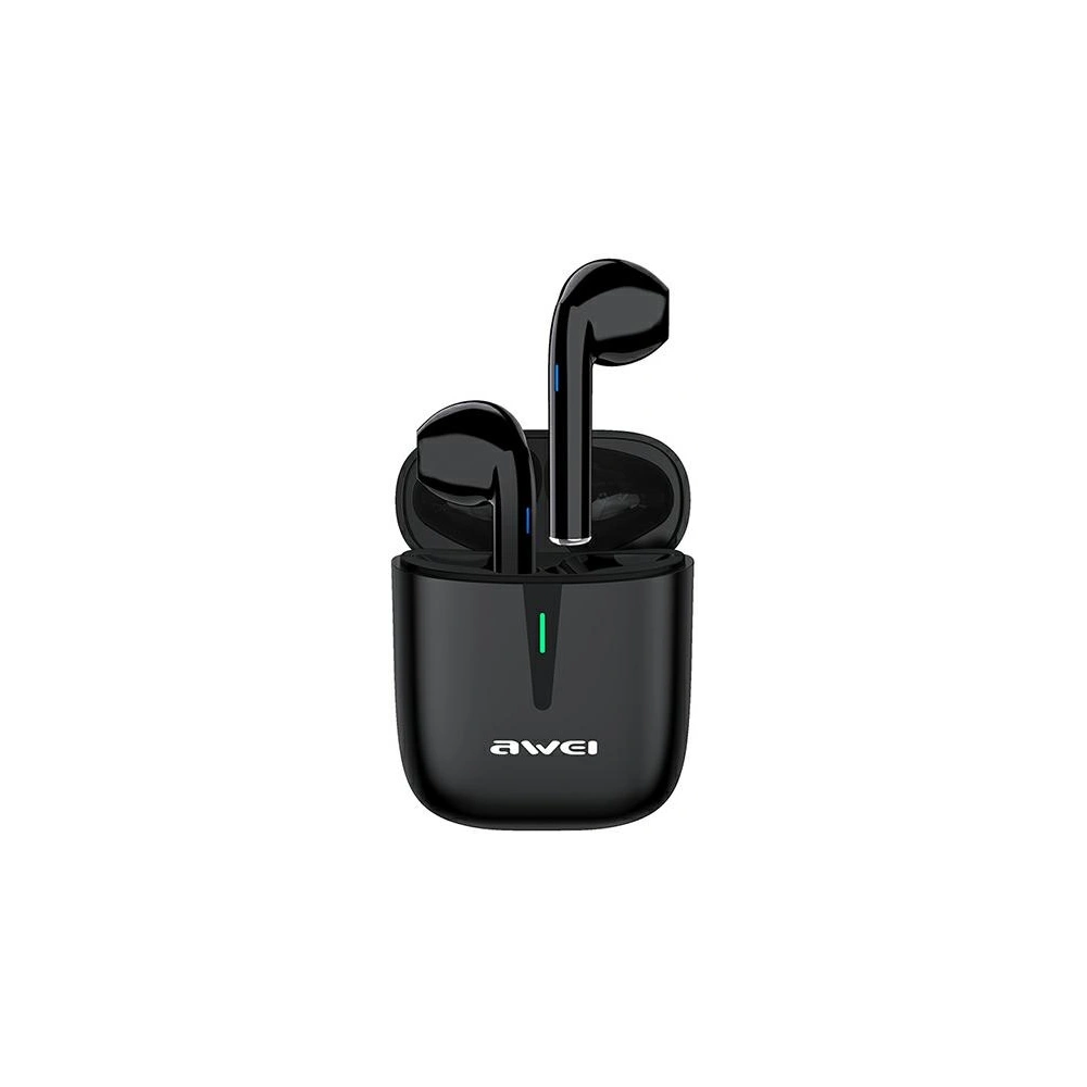 Hurtownia GSM - AWEI sluchátka Bluetooth 5.0 T21 TWS + dokovací stanice černá/black - AWEI065BLK - {ean13} - Hurt