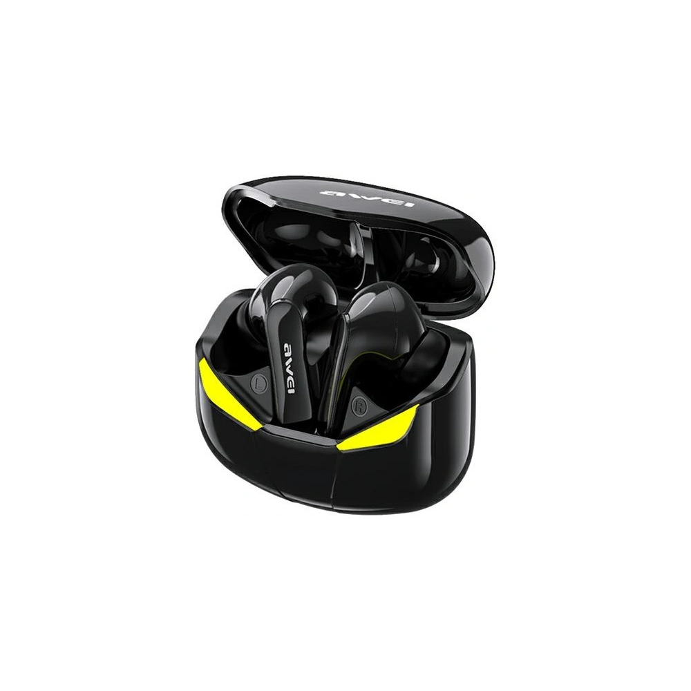 Hurtownia GSM - AWEI sluchátka Bluetooth 5.0 T35 TWS + dokovací stanice herní černá/black - AWEI066BLK - {ean13} - Hurt