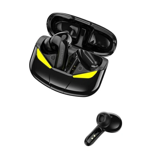 AWEI słuchawki Bluetooth 5.0 T35 TWS + stacja dokująca gamingowe czarny/black