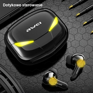 Wholesale AWEI earphones Bluetooth 5.0 T35 TWS black - AWEI066BLK - {ean13} - Hurt