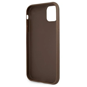 Hurtownia GSM - Etui Guess GUHCN614GMGBR Apple iPhone 11 brązowy/brown hardcase 4G Big Metal Logo - GUE994BR - {ean13} - Hurt