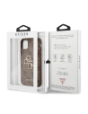 Hurtownia GSM - Etui Guess GUHCN614GMGBR Apple iPhone 11 brązowy/brown hardcase 4G Big Metal Logo - GUE994BR - {ean13} - Hurt