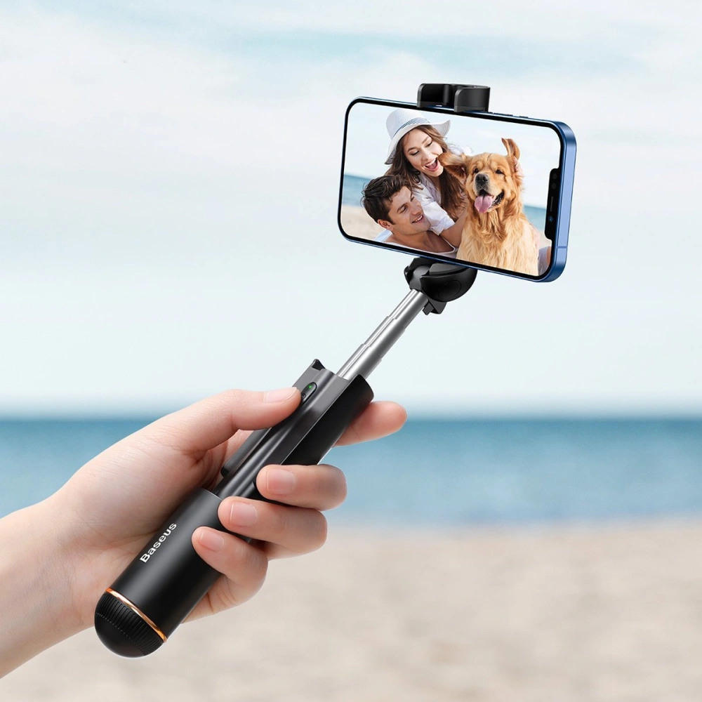 Hurtownia GSM - Selfie tyč Bluetooth Baseus Ultra Mini (černá) - BSU2724BLK - {ean13} - Hurt
