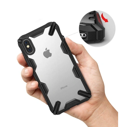 Etui Ringke Fusion-X iPhone XS 5.8 Black