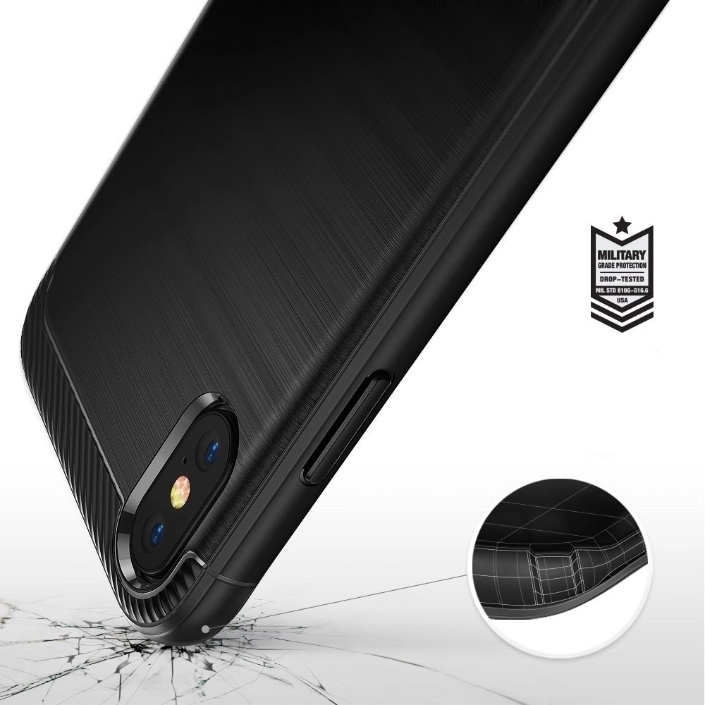 Hurtownia GSM - Etui Ringke Onyx iPhone XS/X 5.8 Černé - RGK757BLK - {ean13} - Hurt