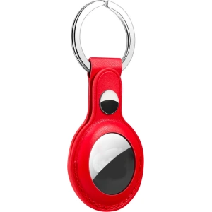 Hurtownia GSM - Etui z wegańskiej skóry Loco Dot Leather Apple AirTag Red - LOC007RED - {ean13} - Hurt