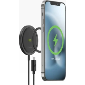 Ładowarka bezprzewodowa Mophie Snap+ Wireless Charging Pad MagSafe 15W (czarna)