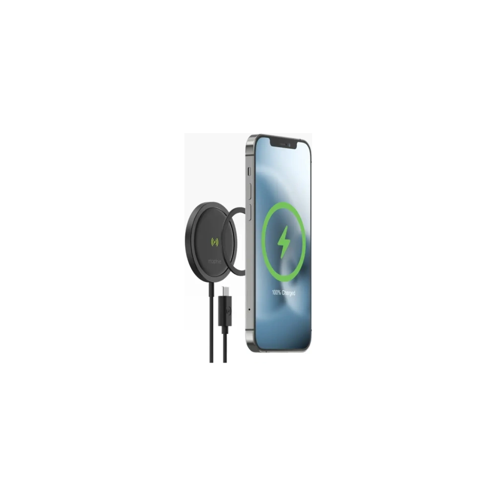 Hurtownia GSM - Bezdrátová nabíječka Mophie Snap+ Wireless Charging Pad MagSafe 15W (černá) - MPH041BLK - {ean13} - Hurt