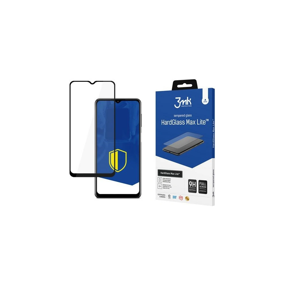 Hurtownia GSM - Tvrzené sklo 3MK HardGlass Max Lite Samsung Galaxy M12 černé - 3MK1783 - {ean13} - Hurt