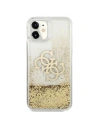 Hurtownia GSM - Etui Guess GUHCN61LG4GGO Apple iPhone 11 złoty/gold hardcase 4G Big Liquid Glitter - GUE996GLD - {ean13} - Hurt
