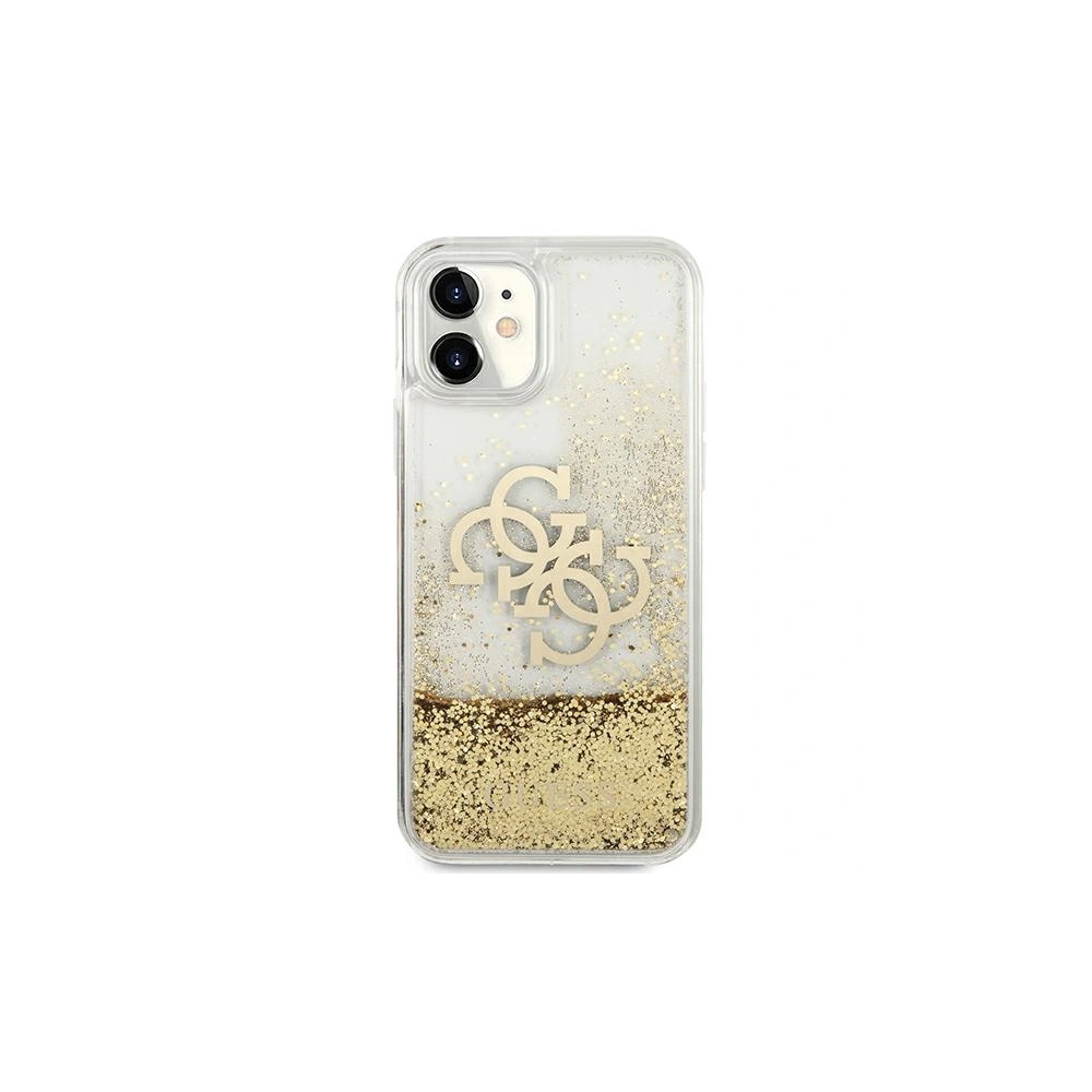 Hurtownia GSM - Etui Guess GUHCN61LG4GGO Apple iPhone 11 złoty/gold hardcase 4G Big Liquid Glitter - GUE996GLD - {ean13} - Hurt