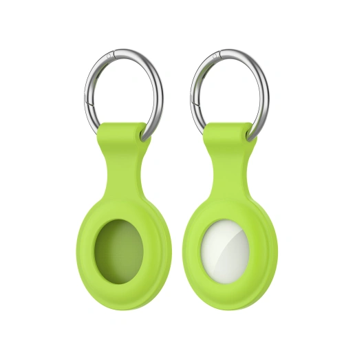 Etui z silikonu Loco Dot Silicone Apple AirTag Green