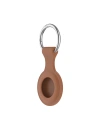 Etui z silikonu Loco Dot Silicone Apple AirTag Brown