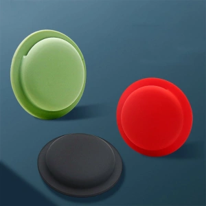 Wholesale Loco Dot Silicone Sticker Apple AirTag White - LOC011WHT - {ean13} - Hurt