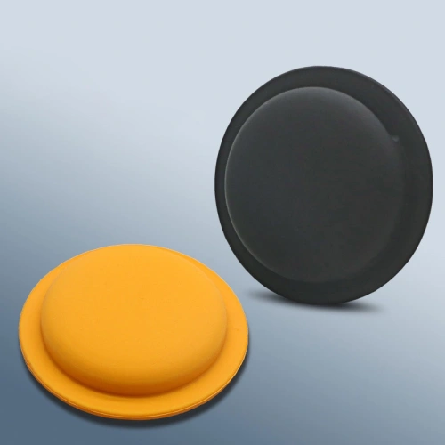 Etui z silikonu Loco Dot Silicone Sticker Apple AirTag White