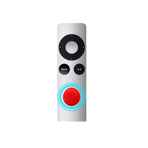 Etui z silikonu Loco Dot Silicone Sticker Apple AirTag White