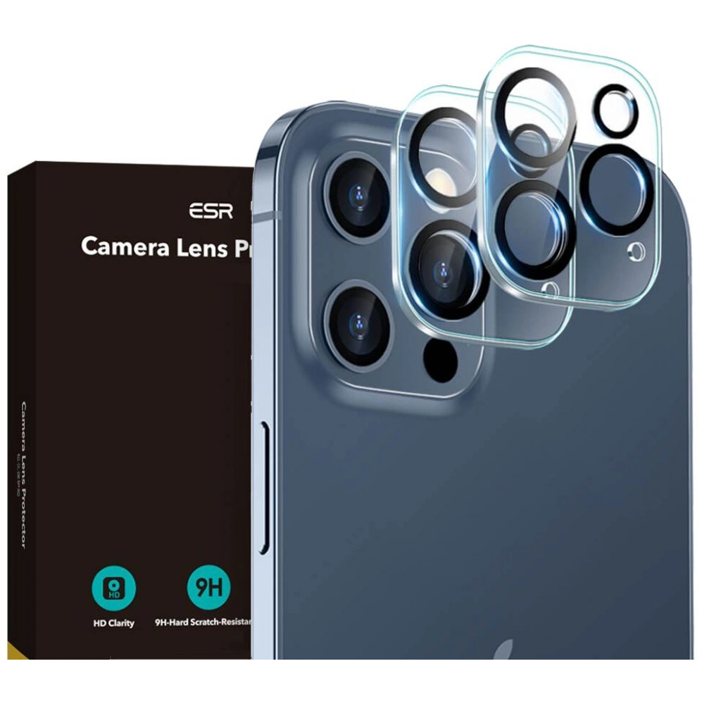 Hurtownia GSM - Szkło hartowane na aparat ESR Camera Lens Apple iPhone 12 Pro Clear [2 PACK] - ESR325CL - {ean13} - Hurt